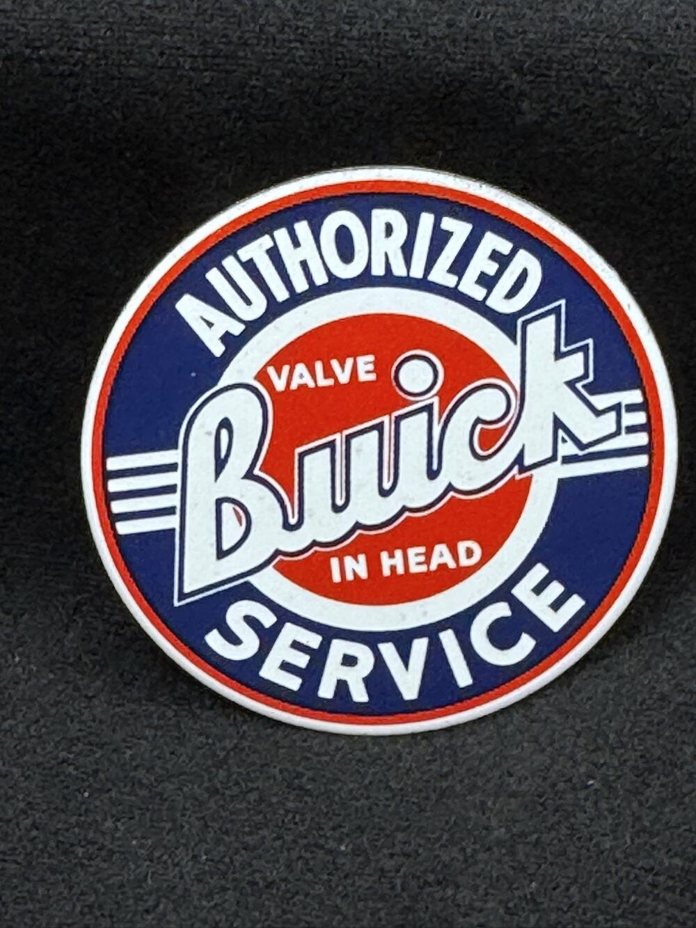 Buick Refrigerator Magnet Metal Rubber Souvenir 1990s Automobile Car Logo